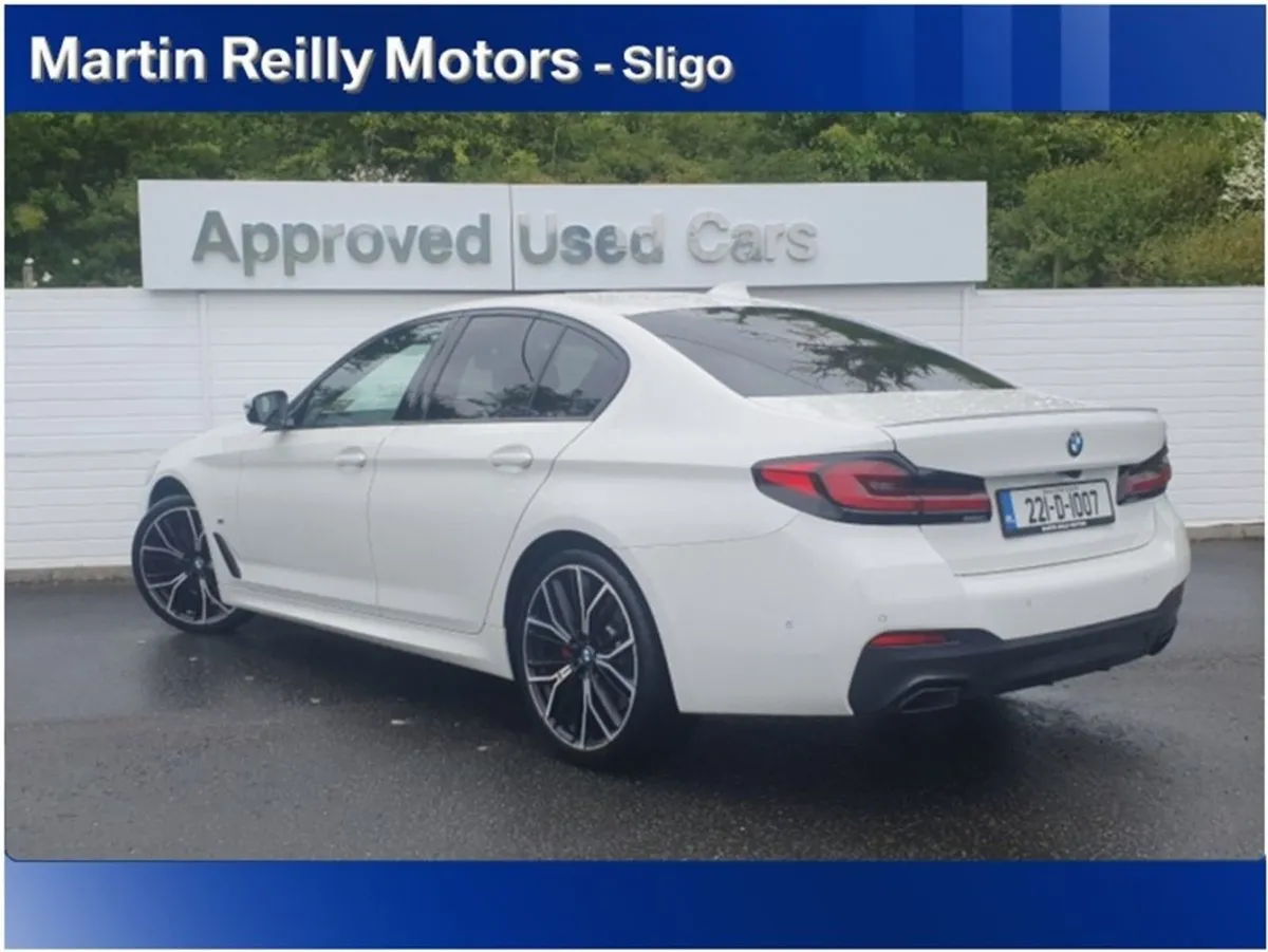 BMW 5 Series 520d M Sport Saloon - Pro Visibility - Image 3