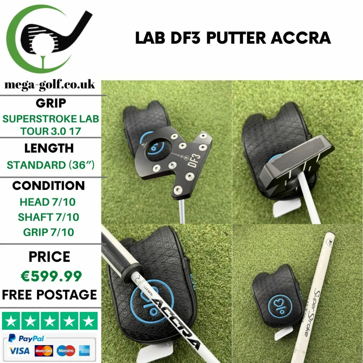 LAB DF3 PUTTER / 36 / ACCRA - Image 1