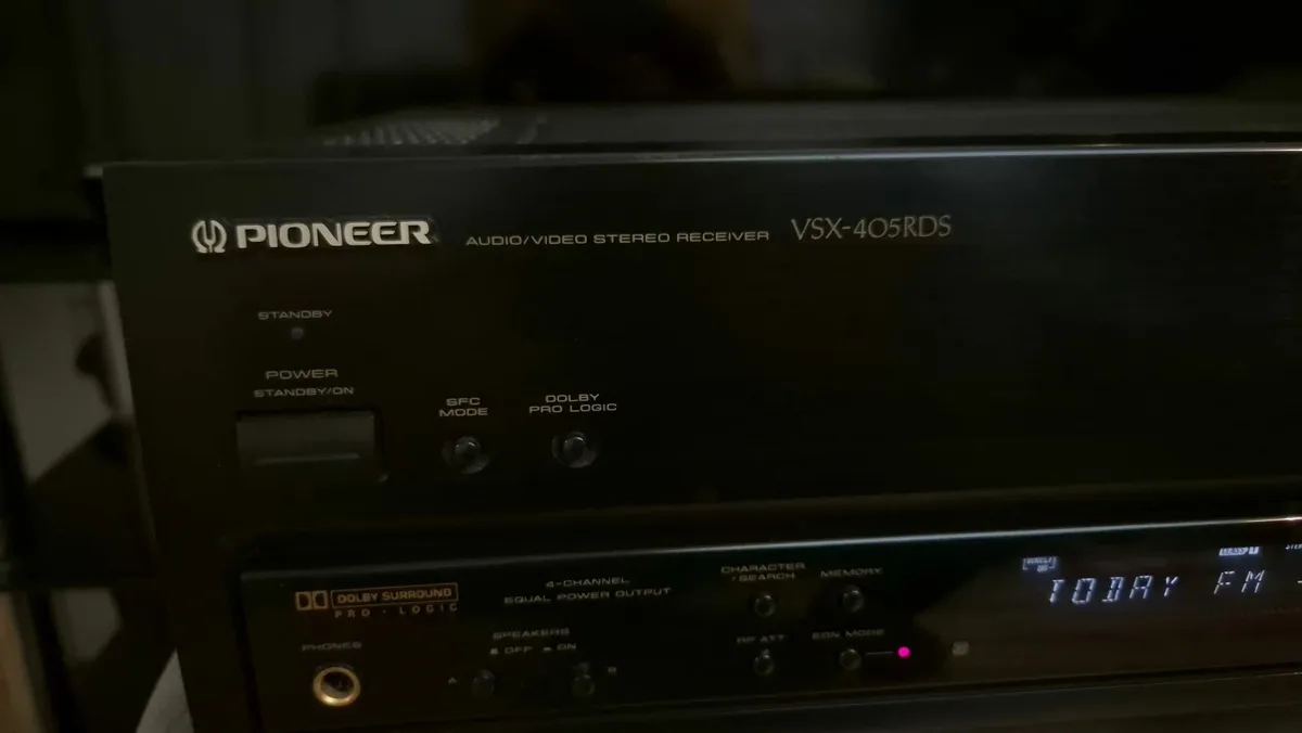 Pioneer VSX-405RDS Audio/Video Stereo Receiver - Image 4