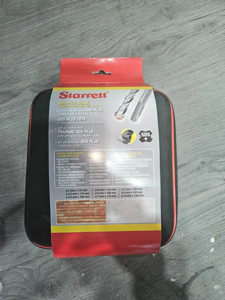 Starrett sds plus drill bits - Image 1