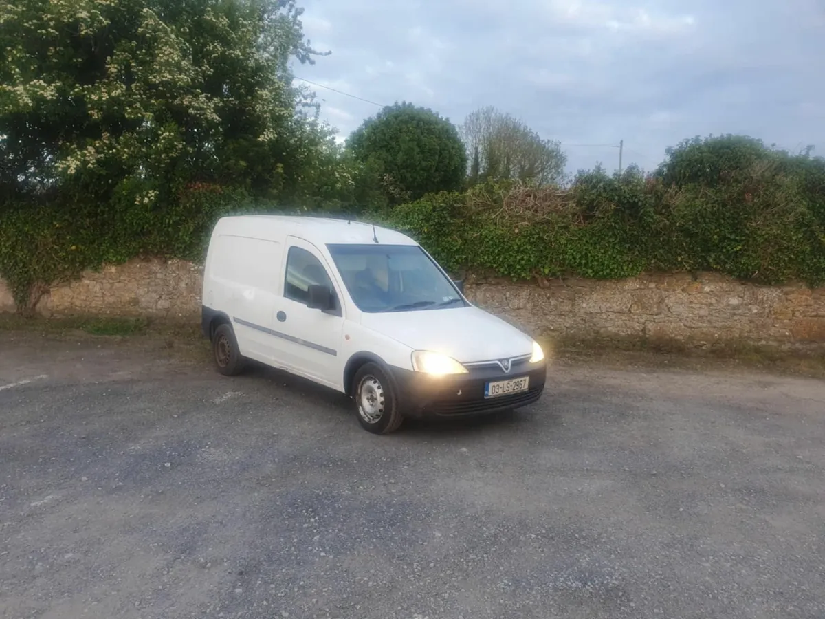 2003 opel combo 1.7 diesel doe 10/25 priced - Image 4