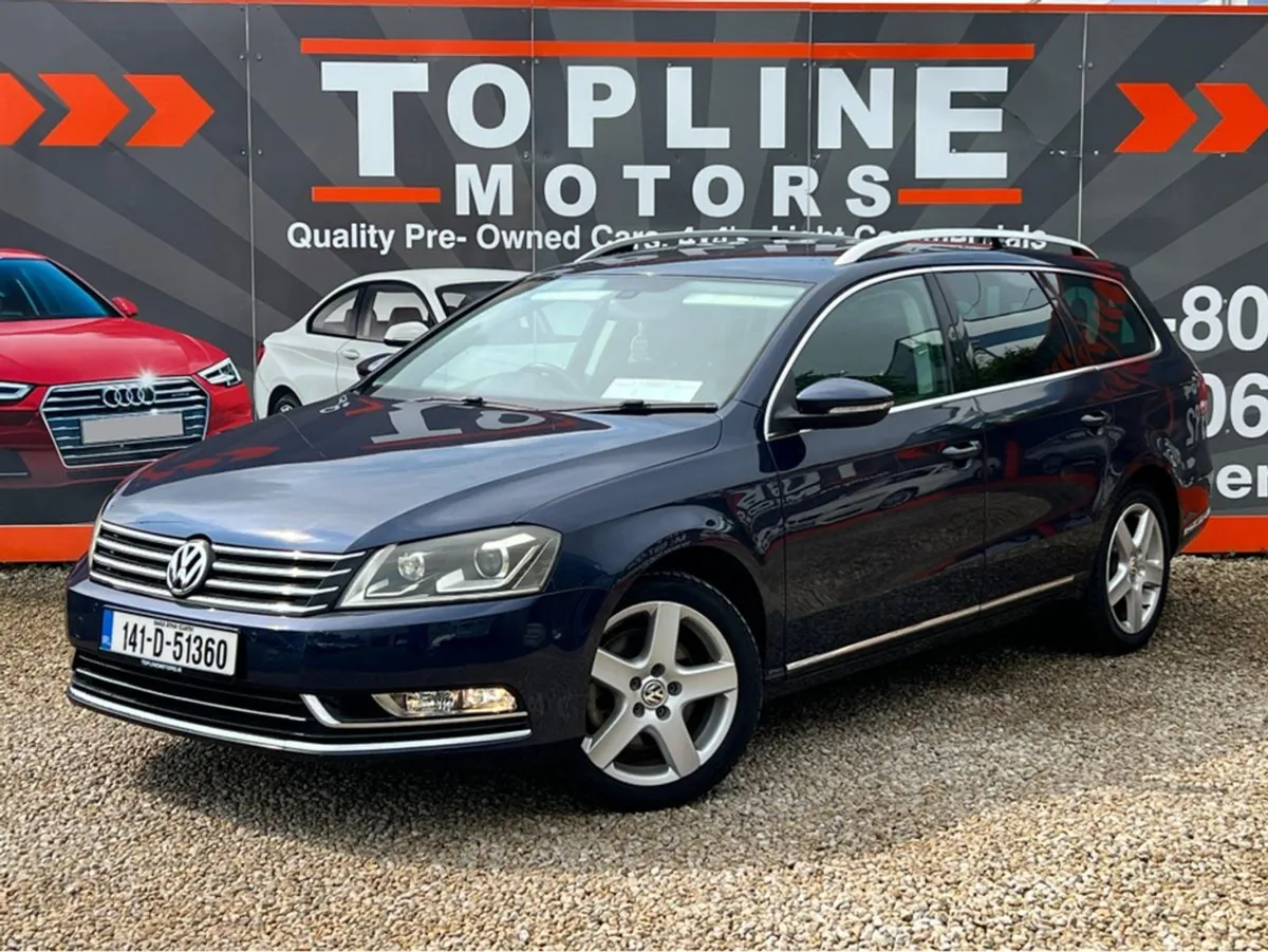 Volkswagen Passat  auto//full Black Leather//low - Image 3