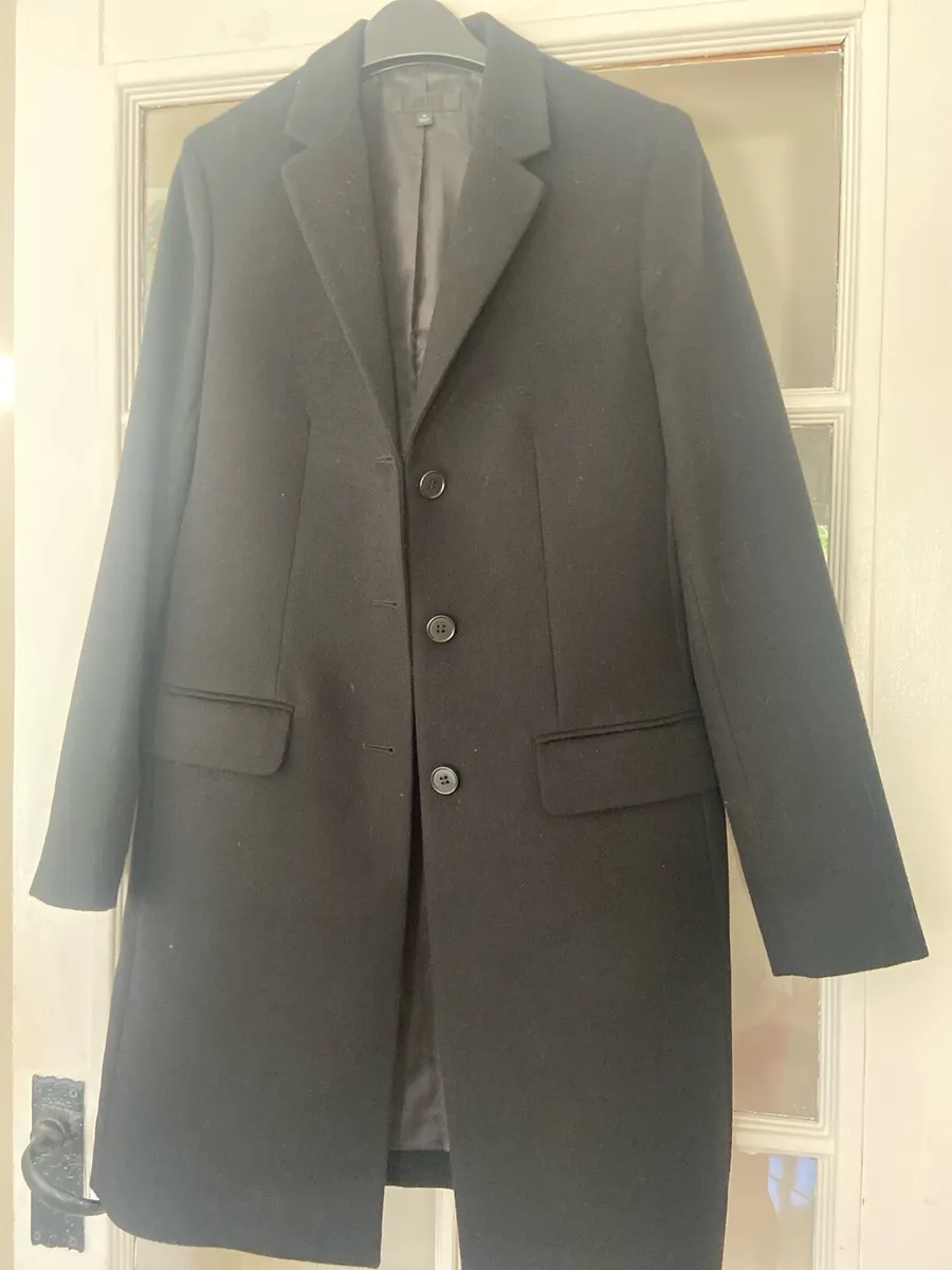 Wool coat with cashmere unworn - Image 1