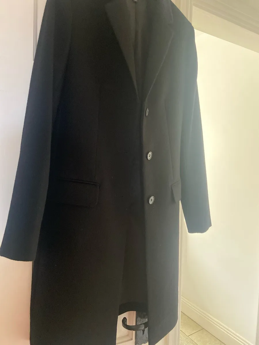 Wool coat with cashmere unworn - Image 3