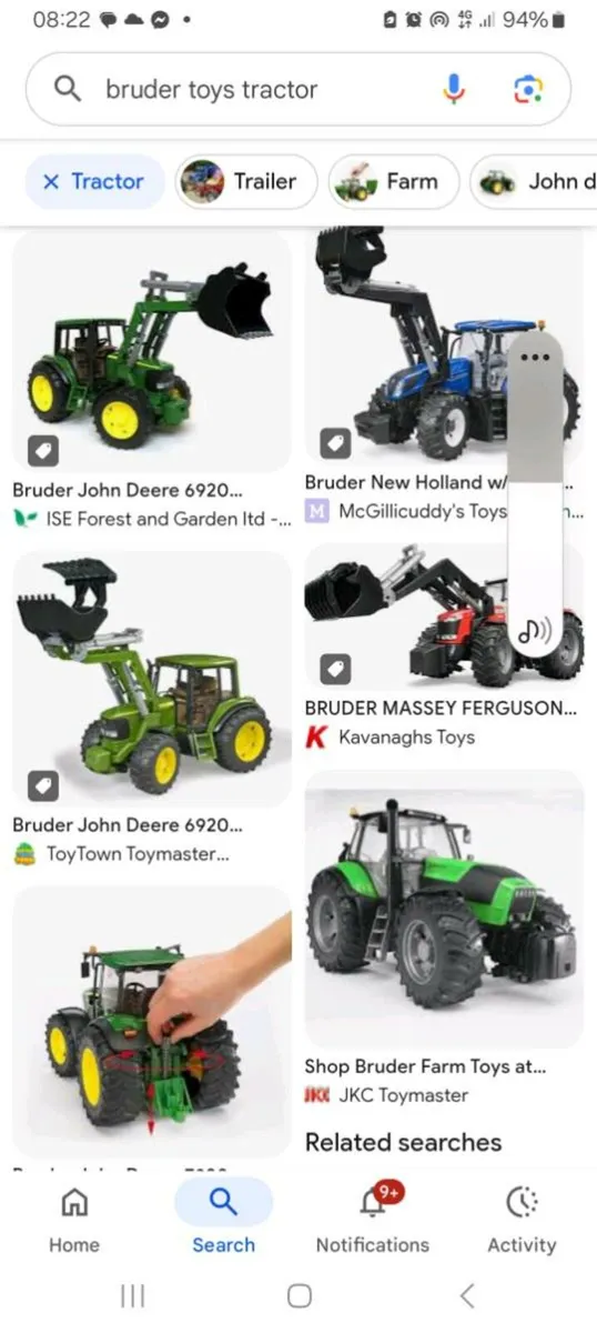 Wanted Bruder toys