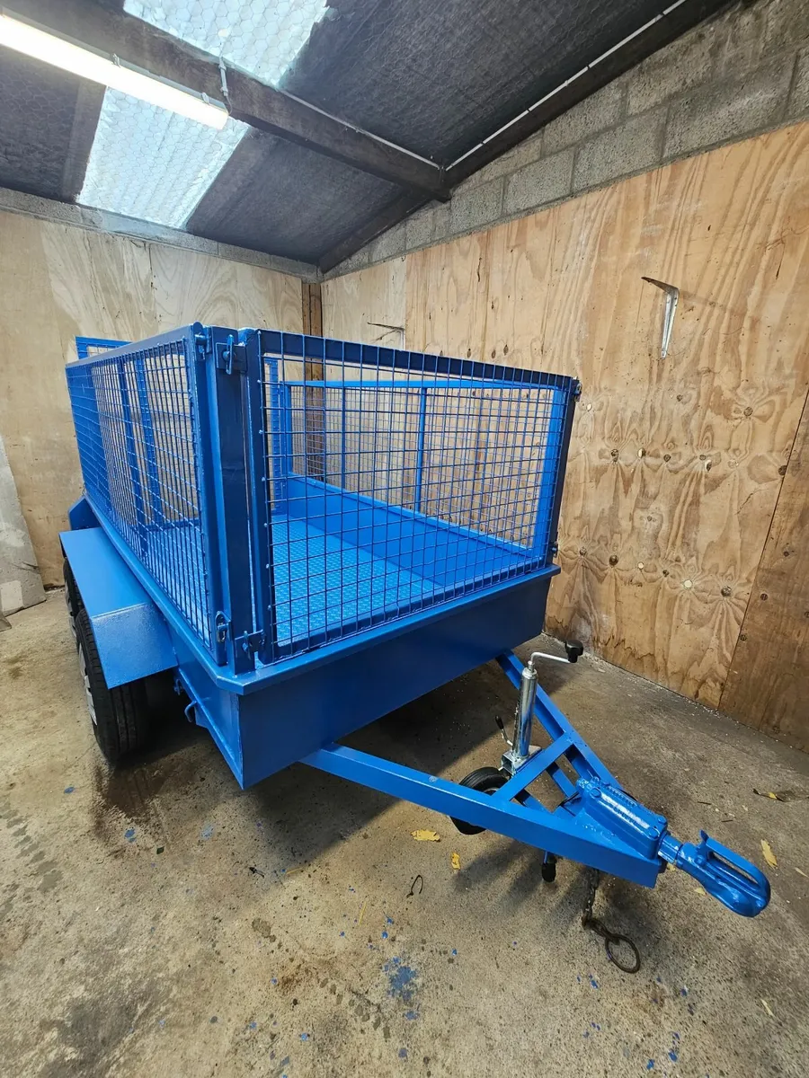 8'5" x 4'9" twin axle trailer €1850 - Image 1