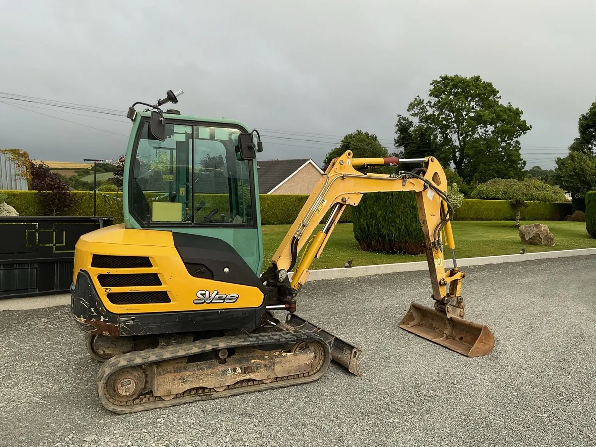 2014 Yanmar SV 26 Digger - Image 1