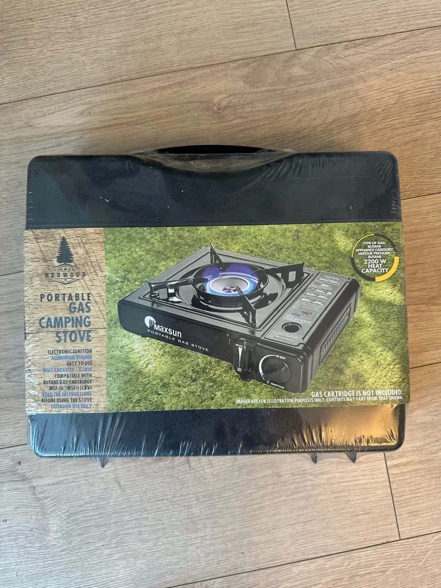 Gas stove for camping