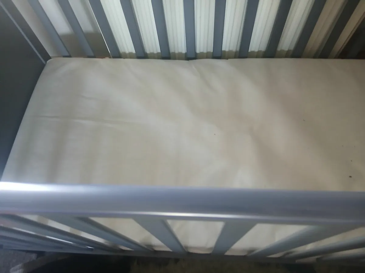 Grey cot - Image 2