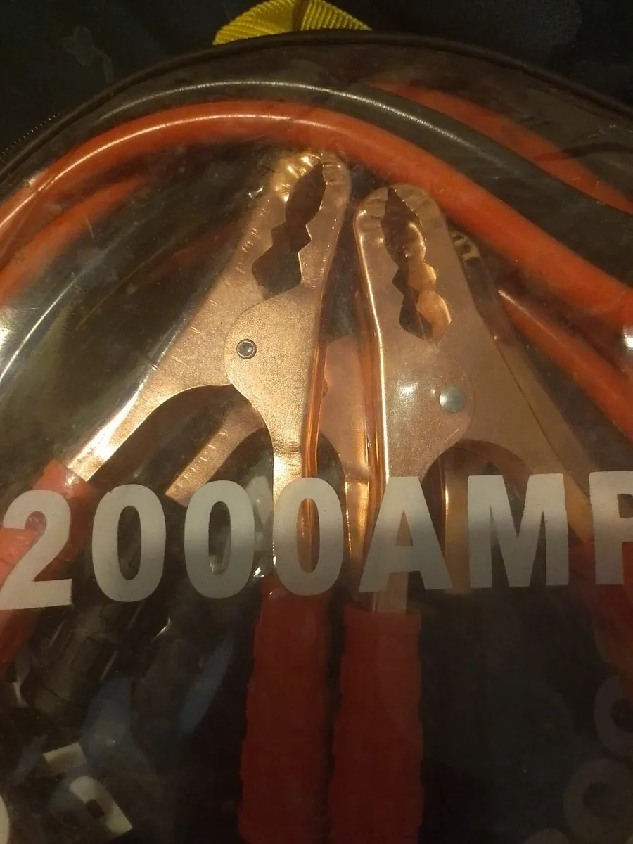 Heavy duty booster / jump leads. - Image 2