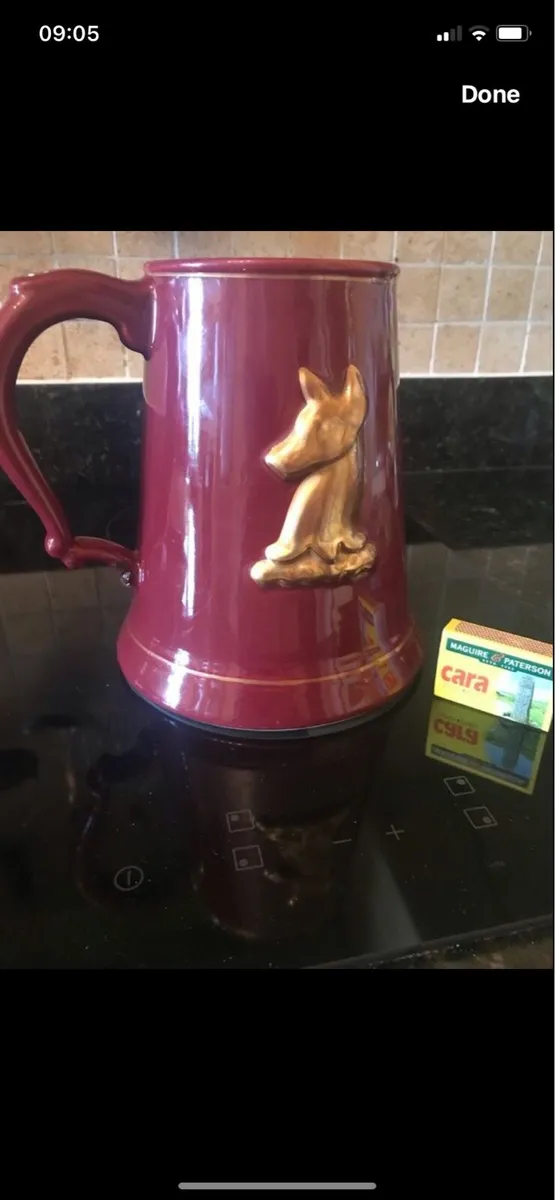 Rare 3 1/2 Pint Ceramic Tankard - Image 1