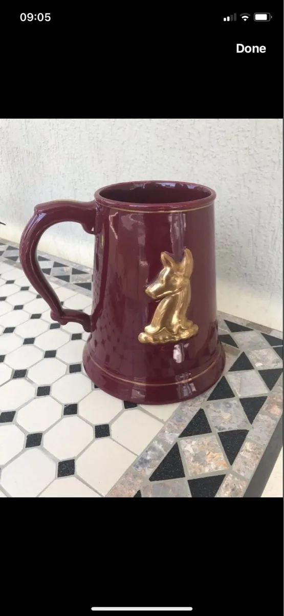Rare 3 1/2 Pint Ceramic Tankard - Image 2