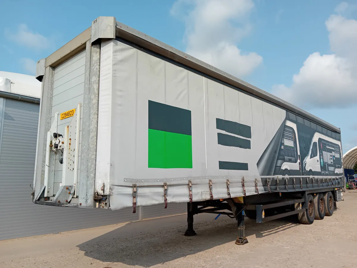 2010 Schmitz Curtainsider trailer 4.2  Tested - Image 1