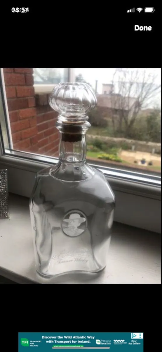 Rare Hack Daniel’s 125 th Anniversary Decanter - Image 1