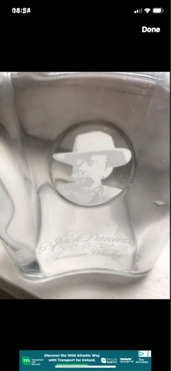 Rare Hack Daniel’s 125 th Anniversary Decanter - Image 2