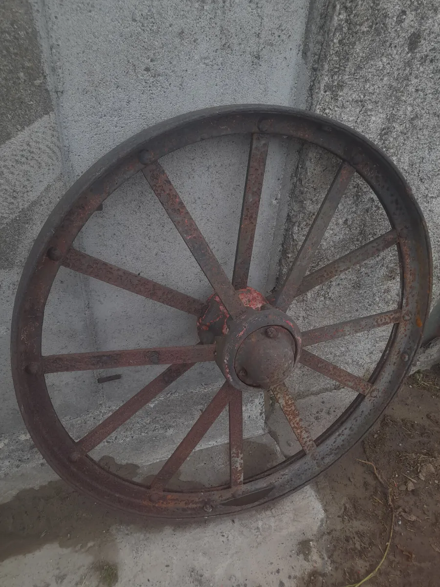 Set of steam engine wheels - Image 4