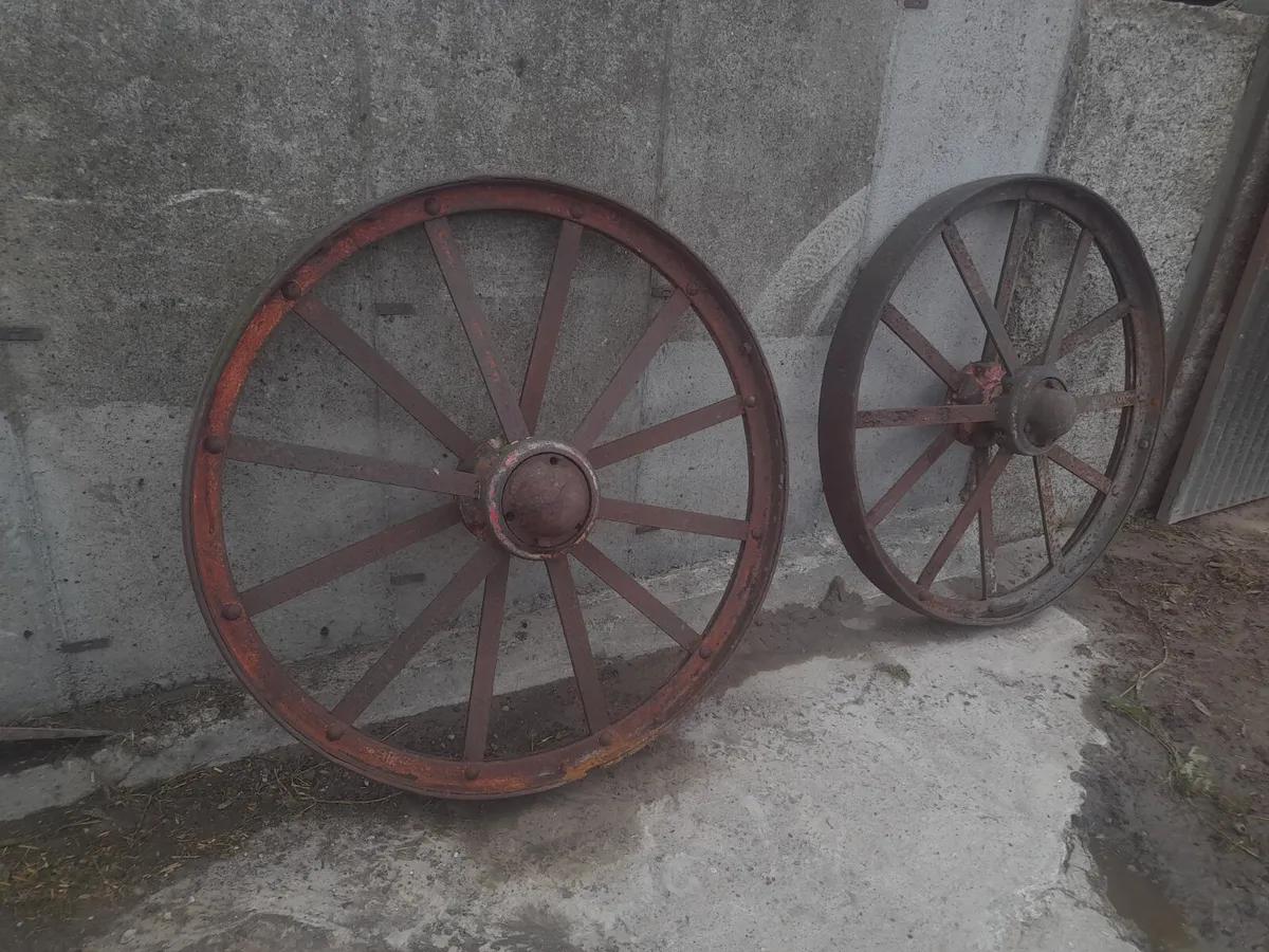 Set of steam engine wheels - Image 1