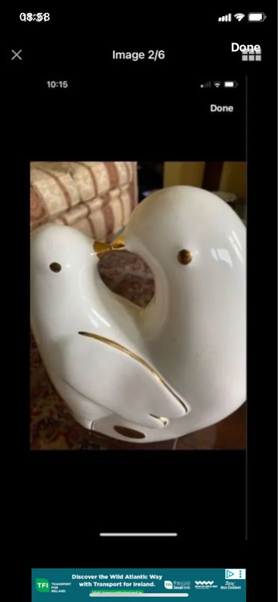 Ceramic Lovebirds - Image 2