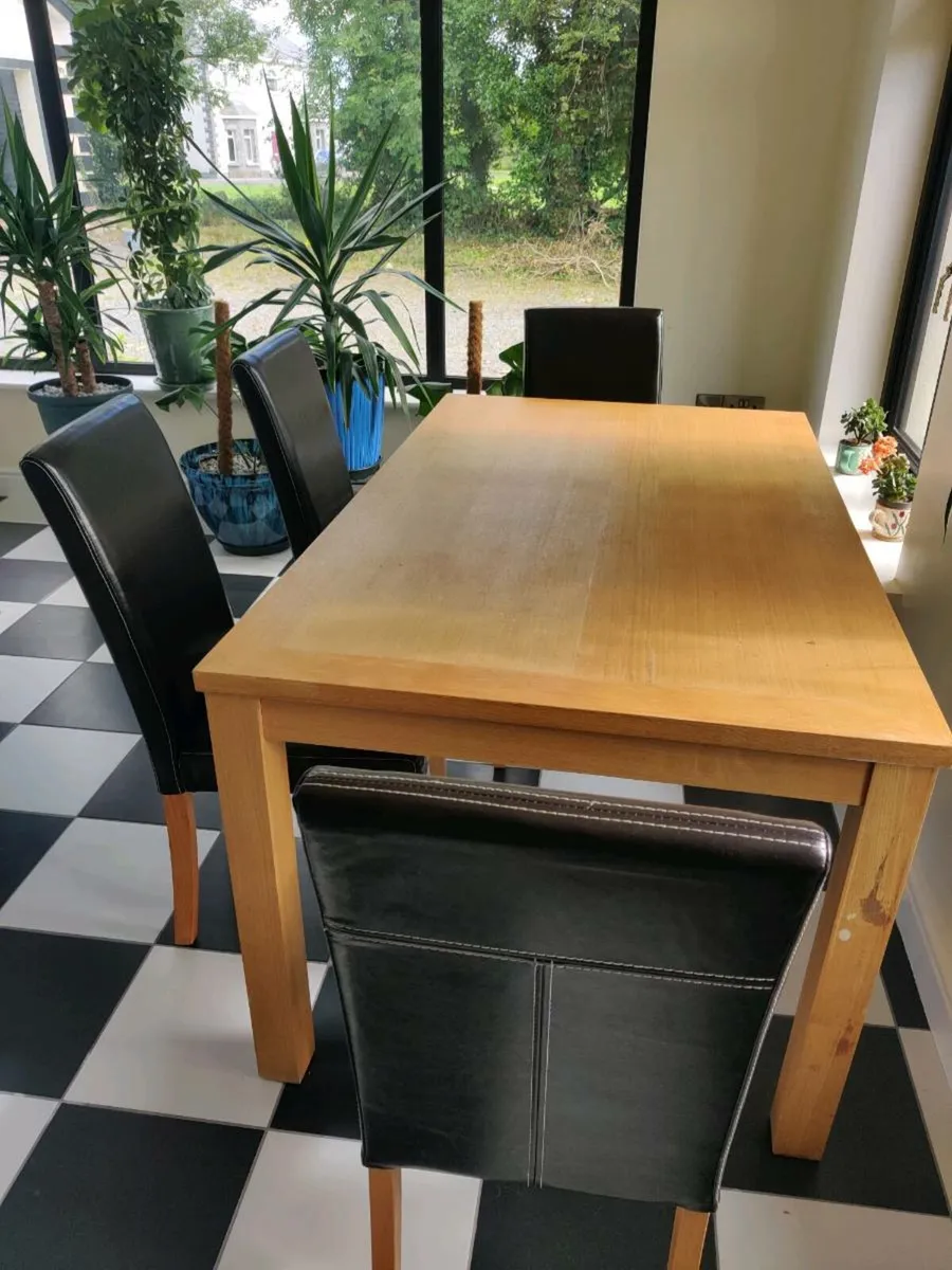 Free kitchen table and chairs - Image 2