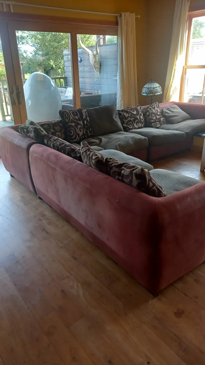 Large L Shape Couch FREE - Image 2