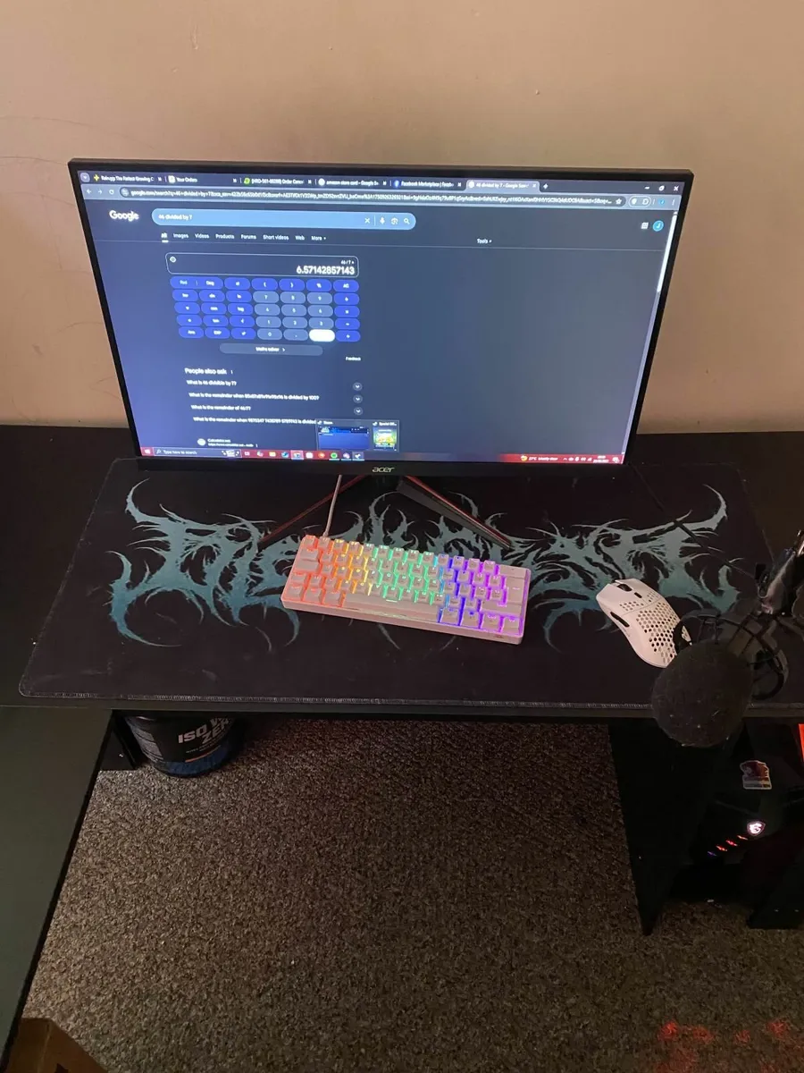 PC SETUP - MICROPHONE, MONITOR, MOUSE, TABLE - Image 4