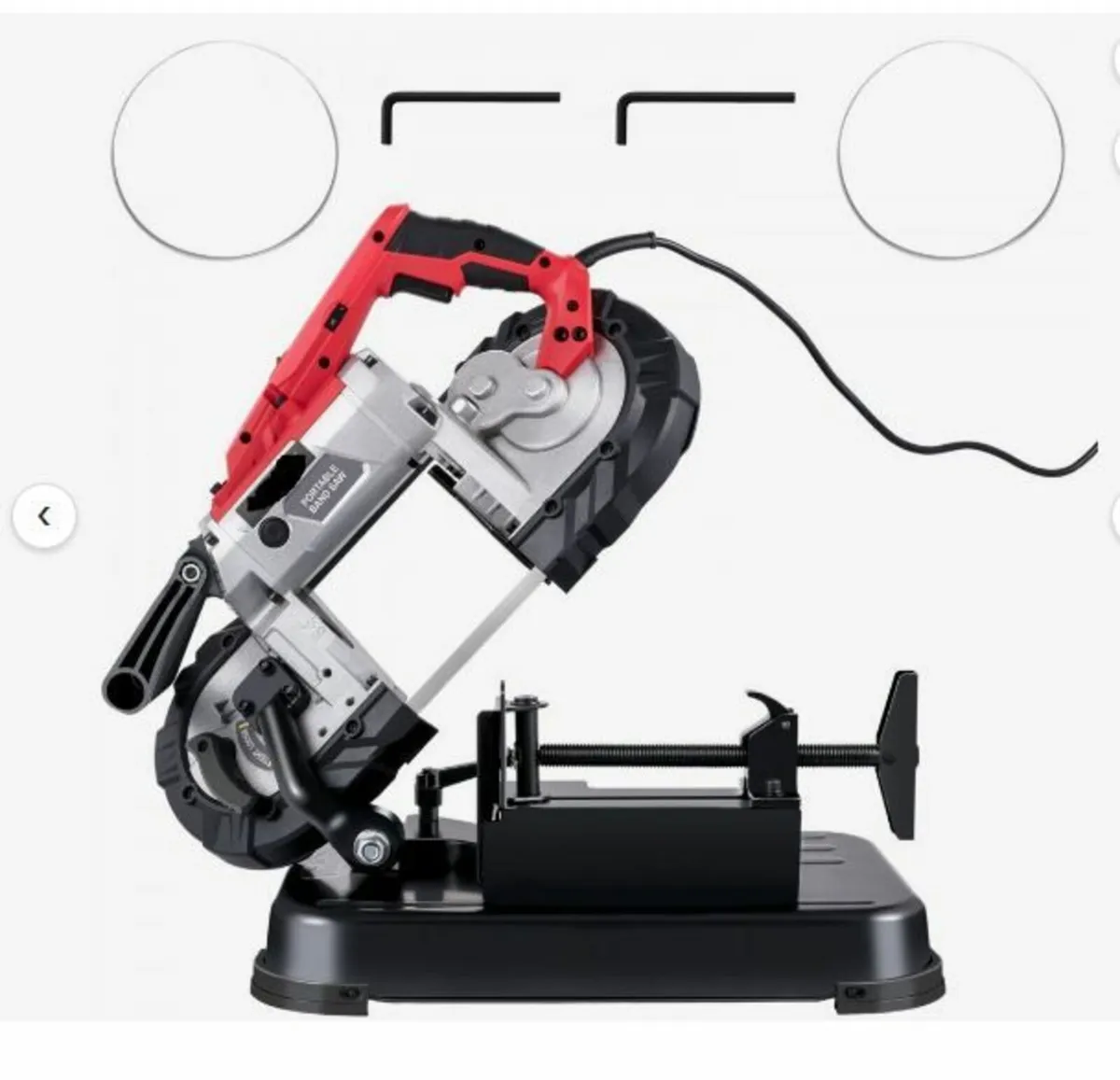Portable Band Saw, with Removable Alloy Steel - Image 1