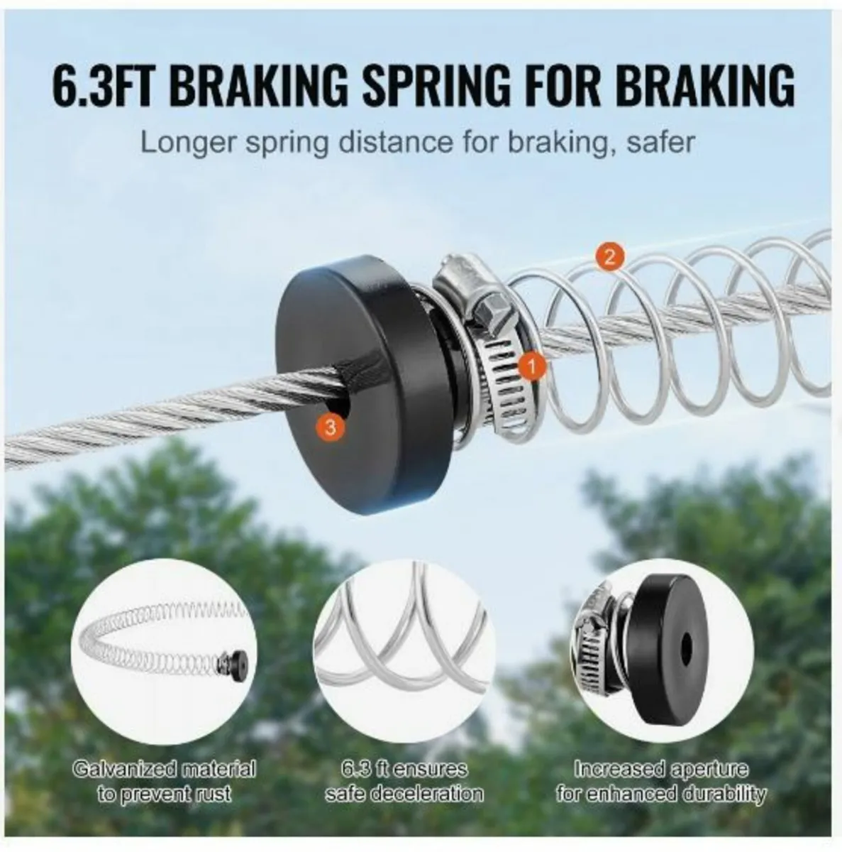 Zipline Kit for Kids and Adult, 100 ft Zip - Image 3