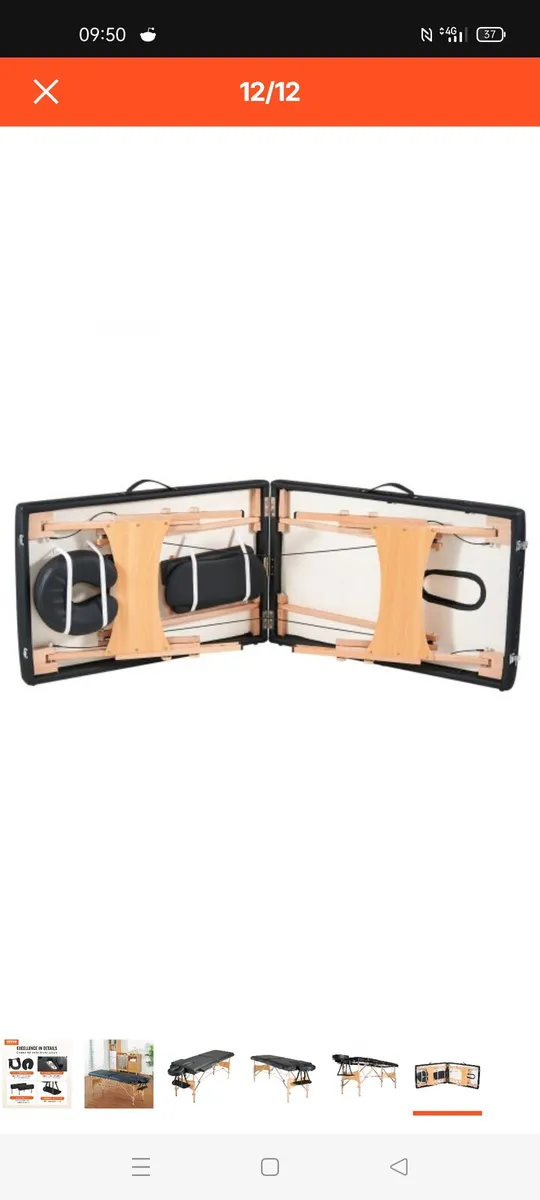 Portable Massage Table - Brand New - Image 2