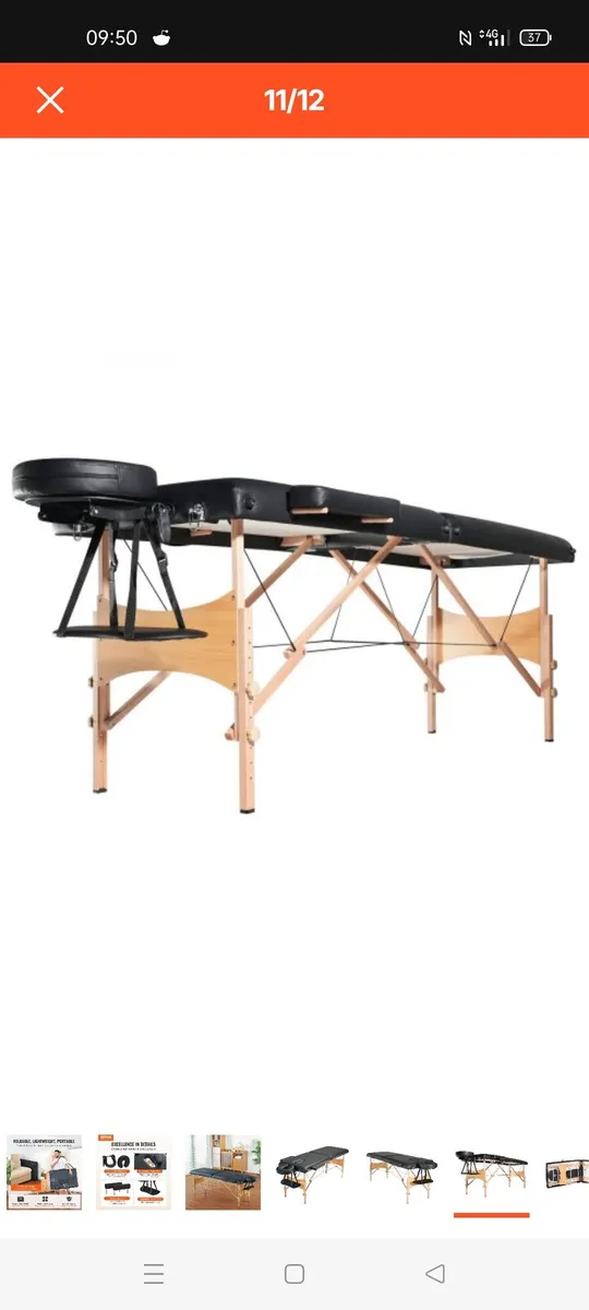 Portable Massage Table - Brand New - Image 3