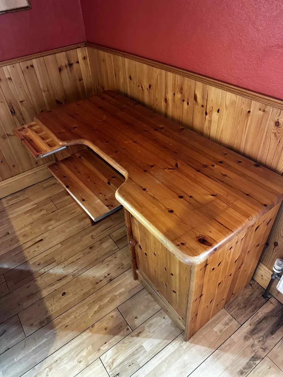 Solid Pine Desk - Image 3