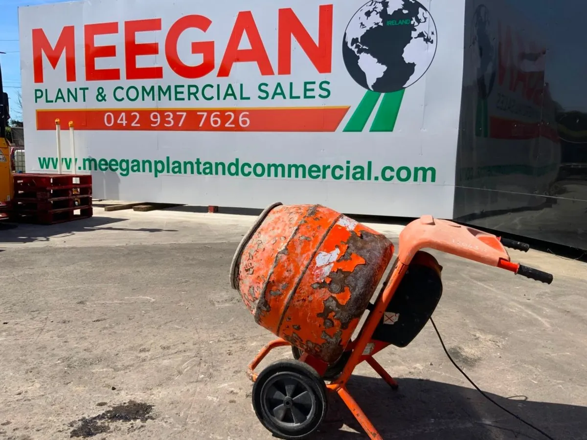 BELLE 150 ELECTRIC CEMENT MIXER.110V. - Image 1