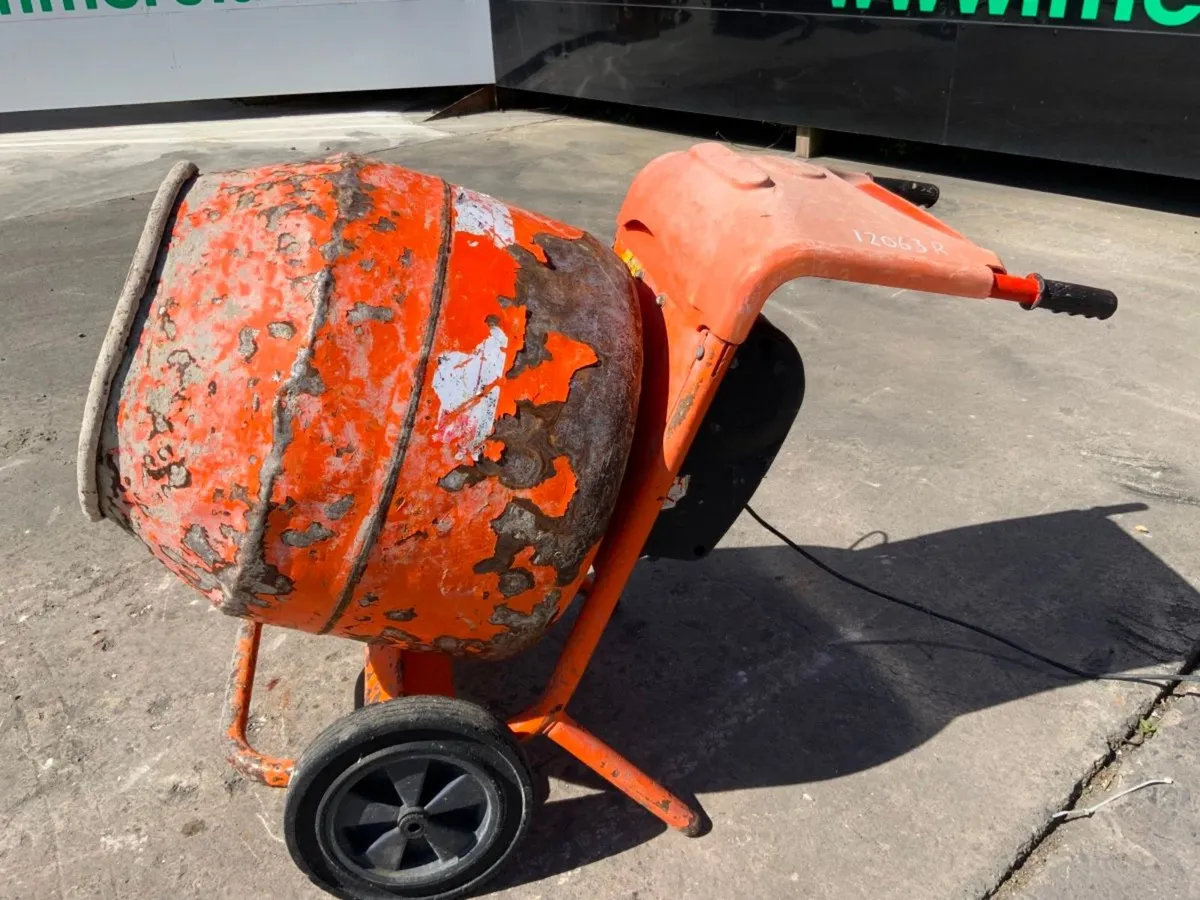 BELLE 150 ELECTRIC CEMENT MIXER.110V. - Image 2