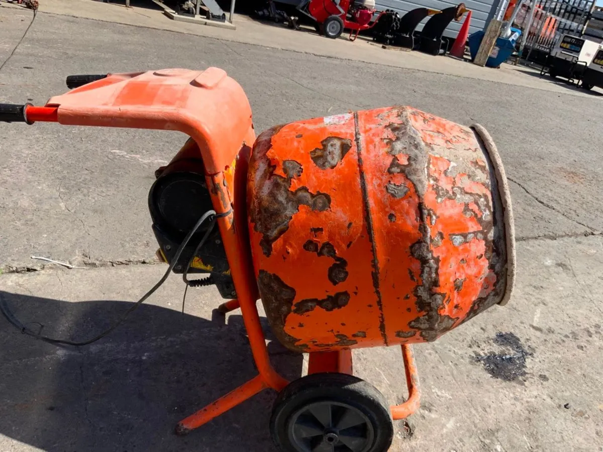 BELLE 150 ELECTRIC CEMENT MIXER.110V. - Image 4