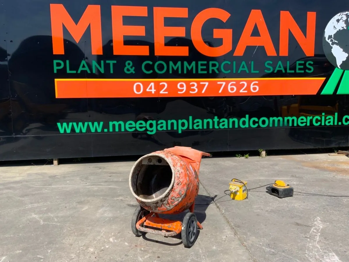 BELLE 150 ELECTRIC CEMENT MIXER..........110V. - Image 1