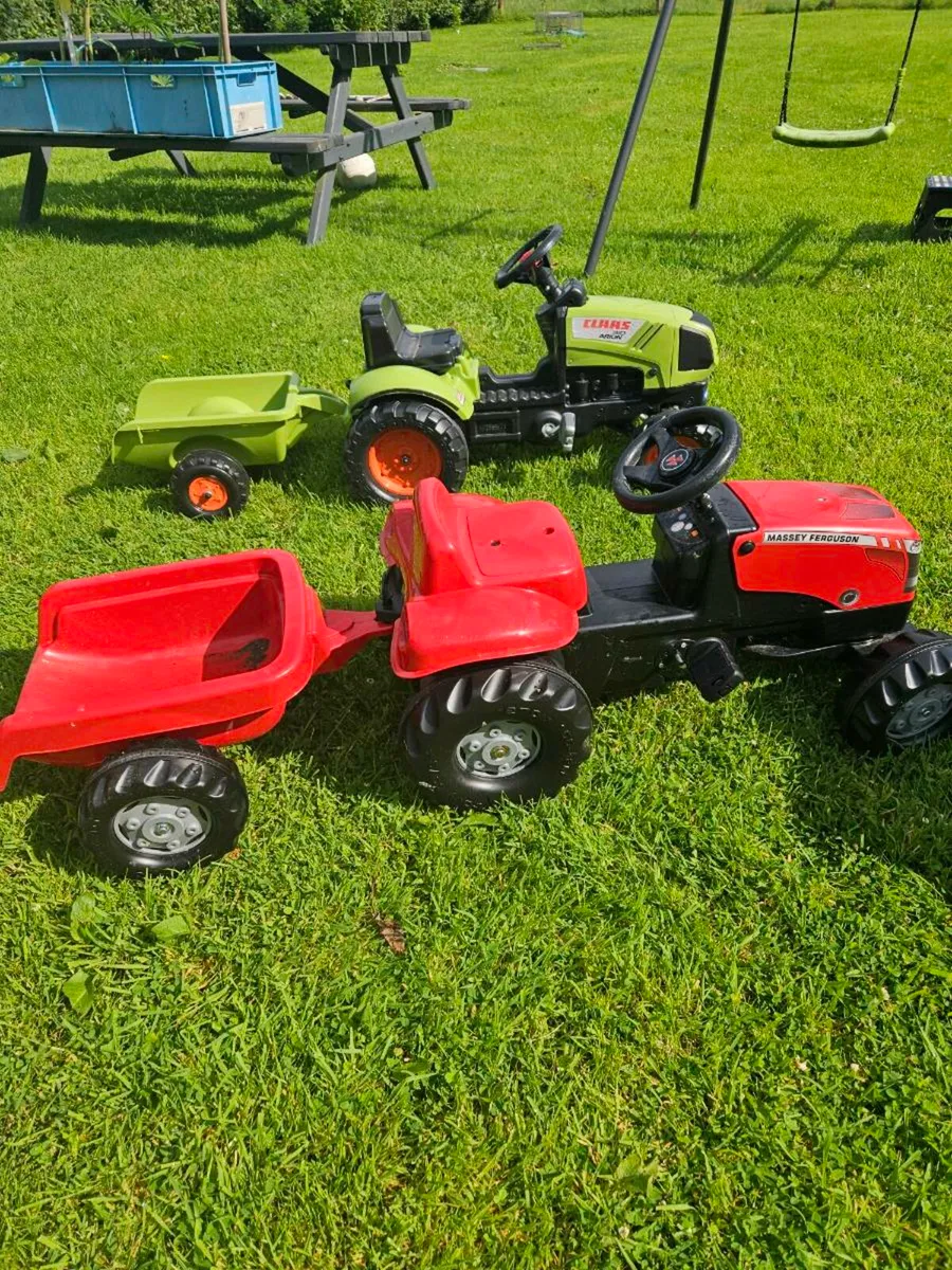 Kids tractors and trailers BRAND NEW - Image 1