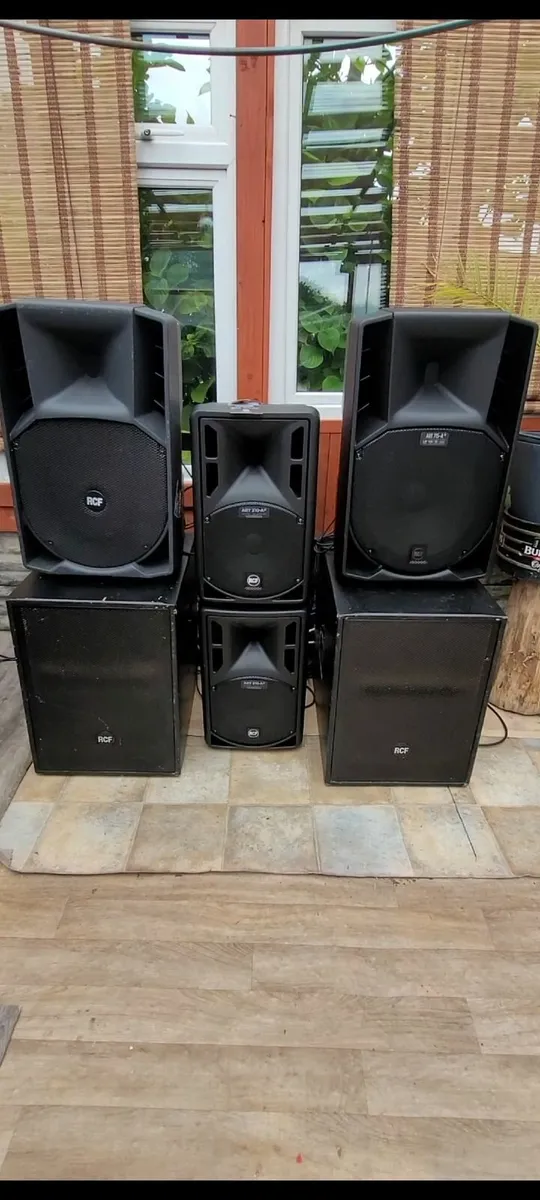 Rcf active full range speakers systems - Image 1