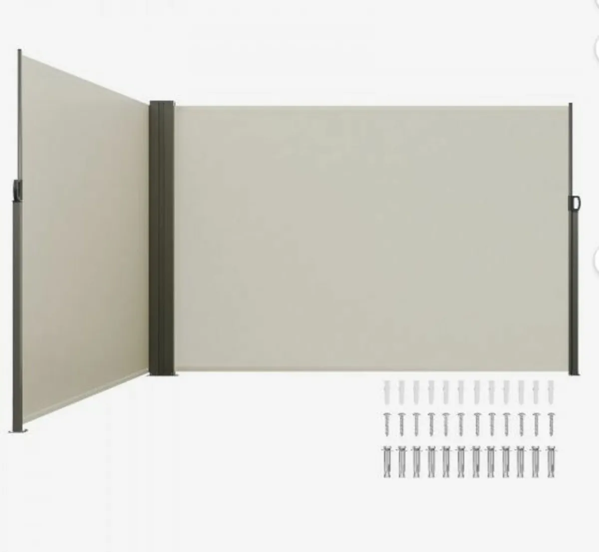 Retractable Side Awning, 79''x 236'' Outdoor - Image 3