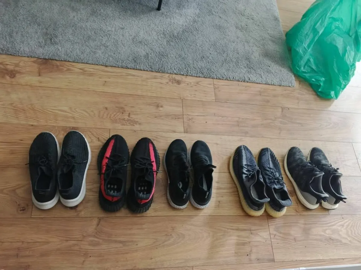 Assorted trainers - Adidas Yeezy Nike - Image 1