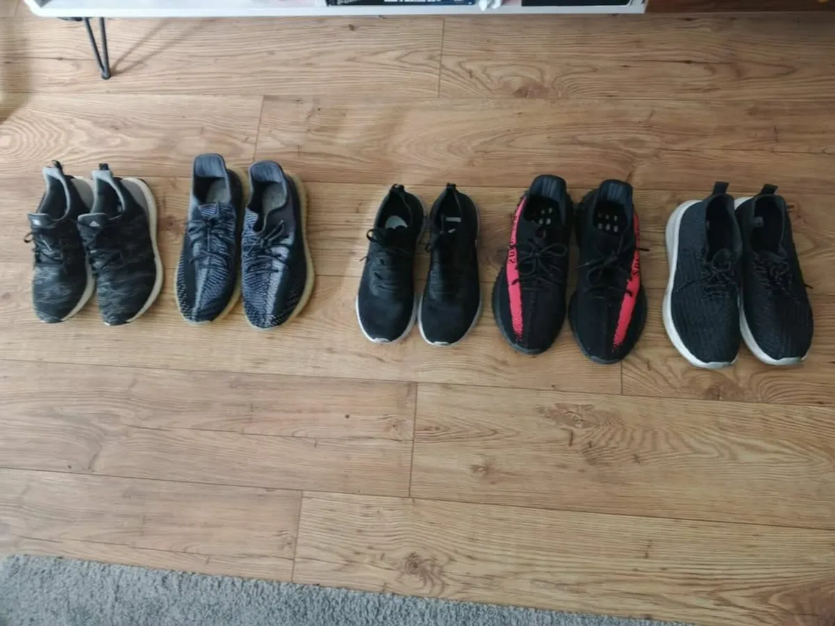 Assorted trainers - Adidas Yeezy Nike - Image 3