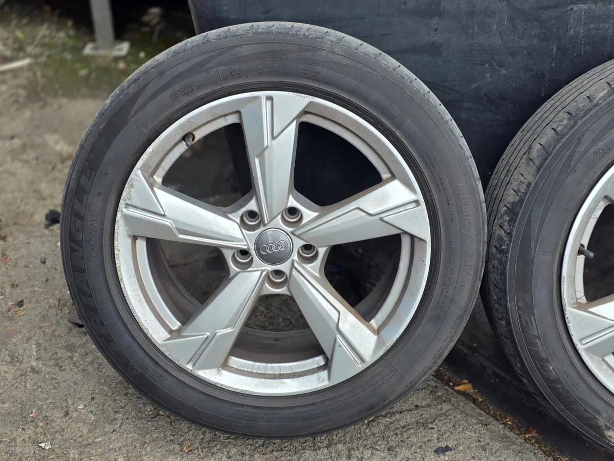 4 Genuine Audi A6 18" Alloys 5X112 - Image 3