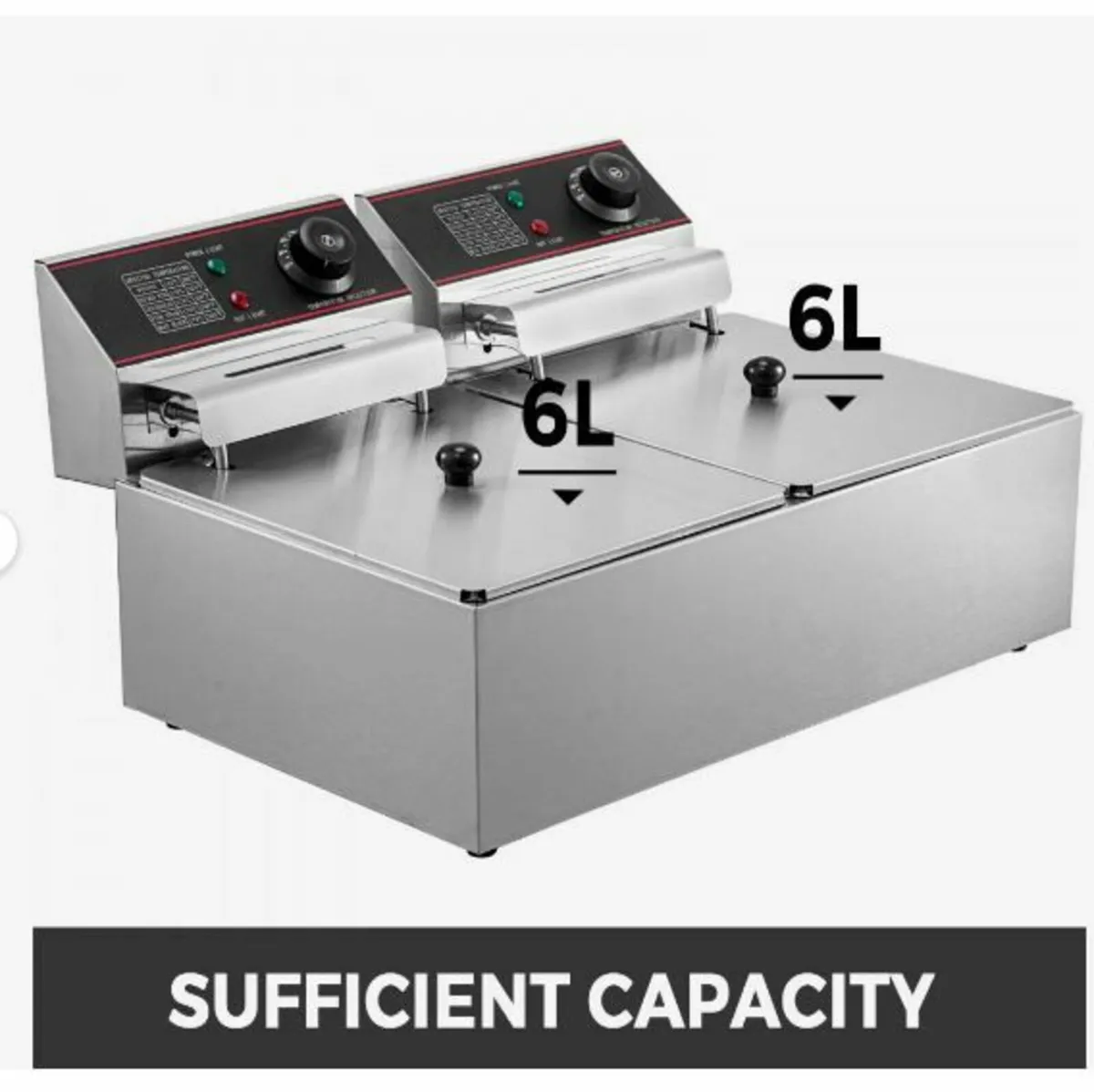 Commercial Deep Fryer 12L Electric Fryer 5000W - Image 3