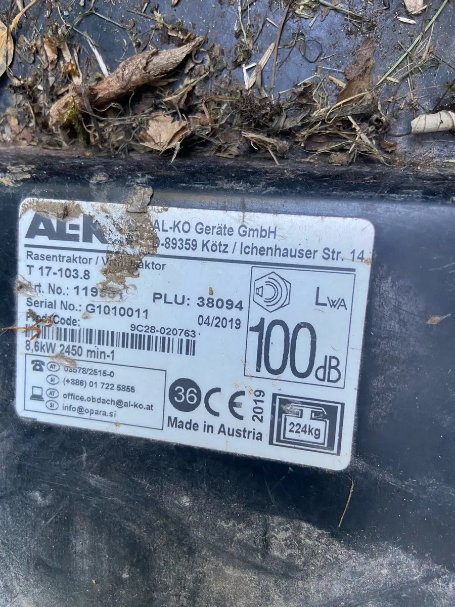 AL-KO 17.5hp 2019 - Image 4