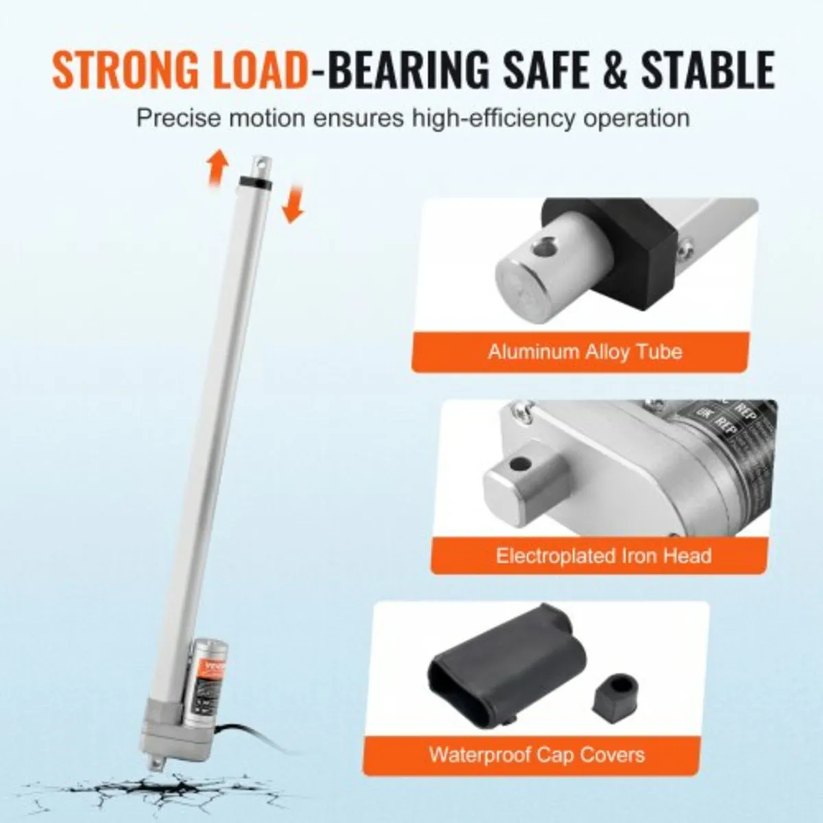 Linear Actuator 12V 20 Inch IP65 Waterproof Actuat - Image 2