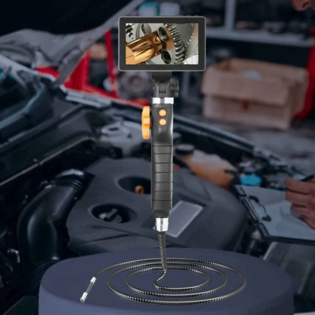 Borescope Endoscope Two-Way 180° Articulating 5" I - Image 2
