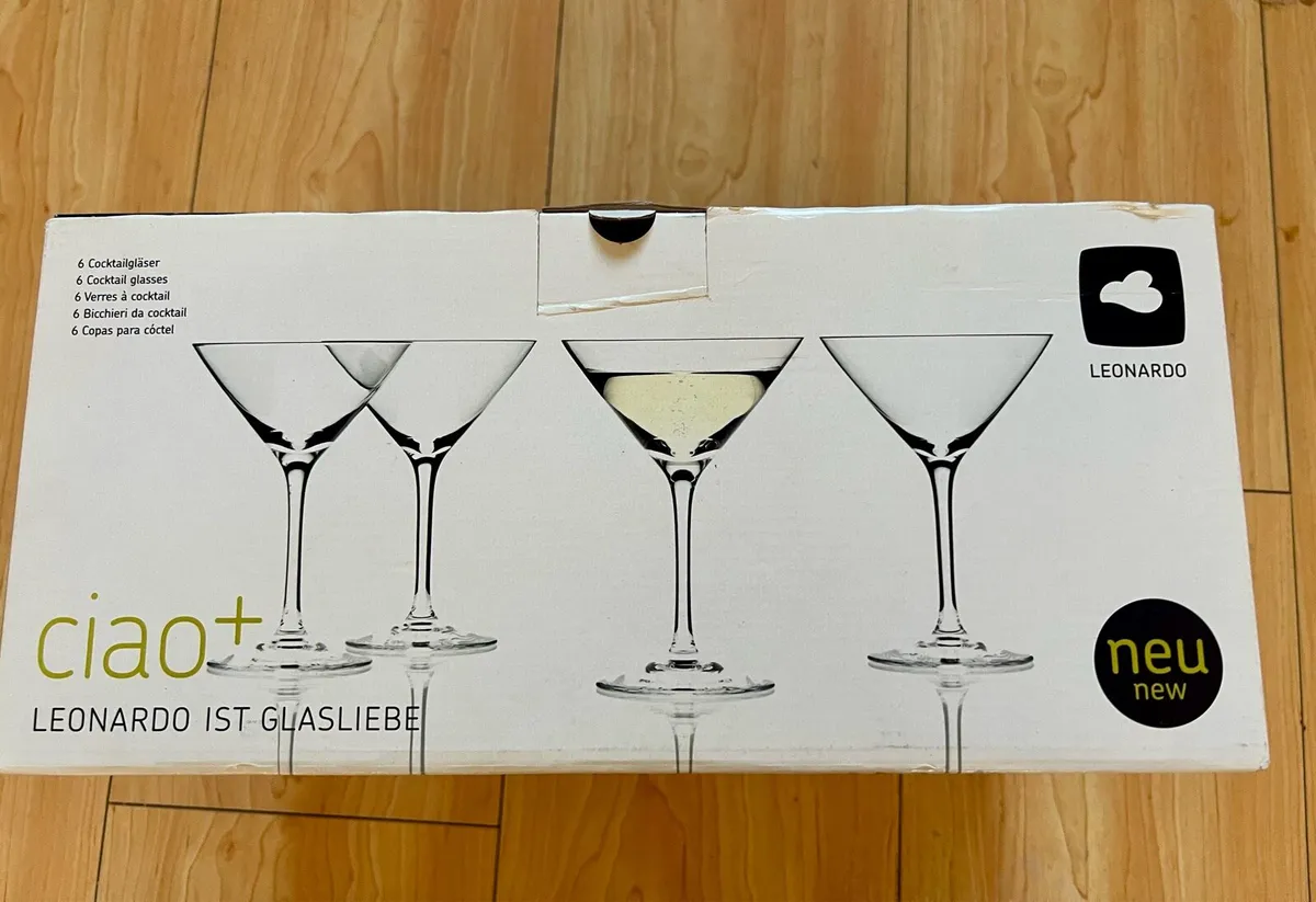 Volarium Columbus Martini Glasses - Image 1