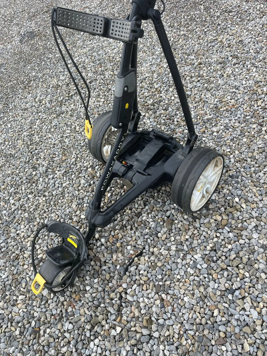 Powakaddy golf trolley - Image 1