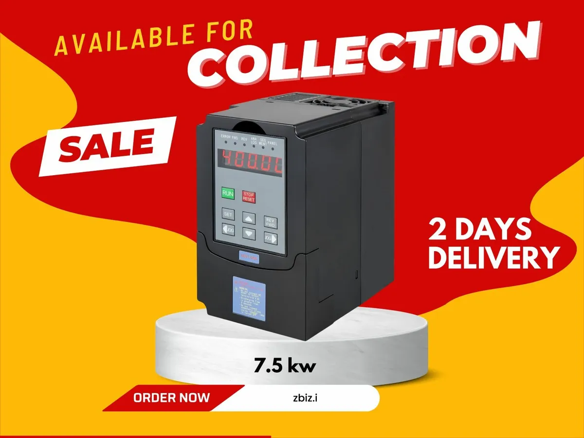 Inverter Variable Frequency Drive 7.5kW - Image 1