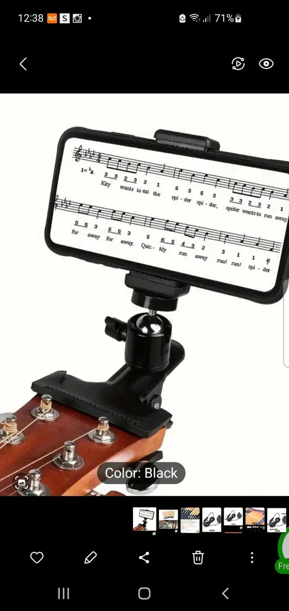 Guitar Phone Clamps - Image 1