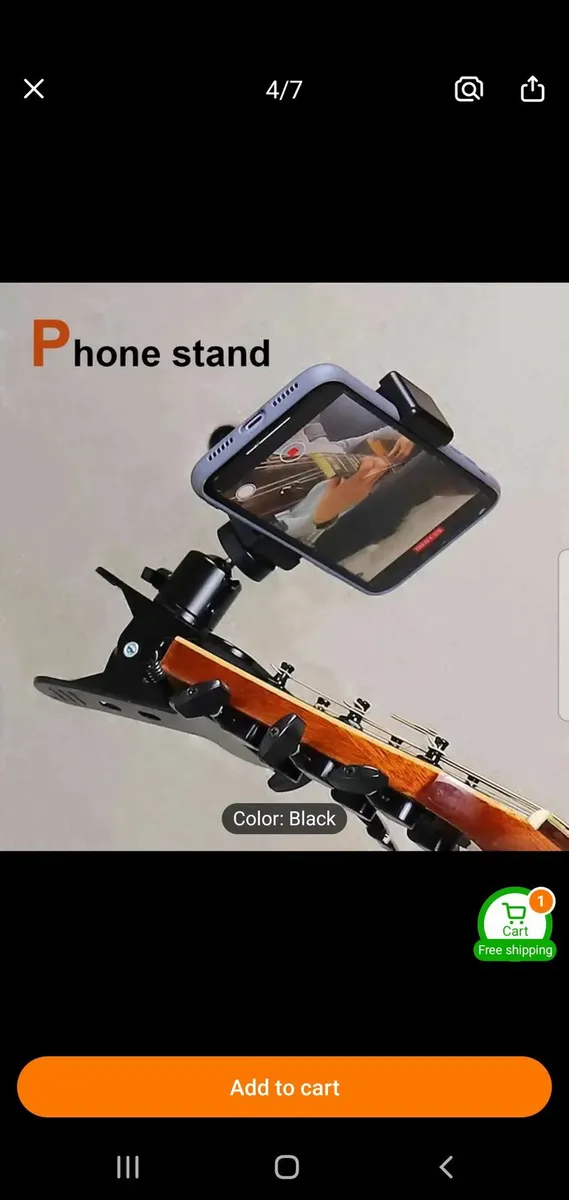 Guitar Phone Clamps - Image 2