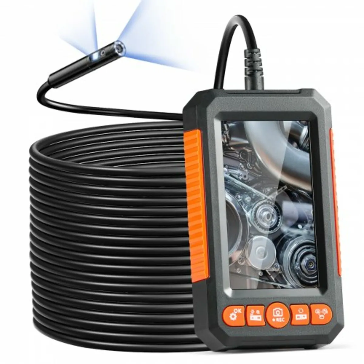 Endoscope Camera with Lights Dual Lens Borescope 4 - Image 1